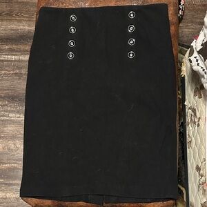 Ricki's Black Double-Button Pencil Skirt 2 for $15
